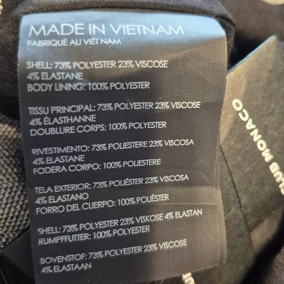 NWT Club Monaco Clert Jute Grey Pencil Skirt Size 0 - Picture 10 of 11